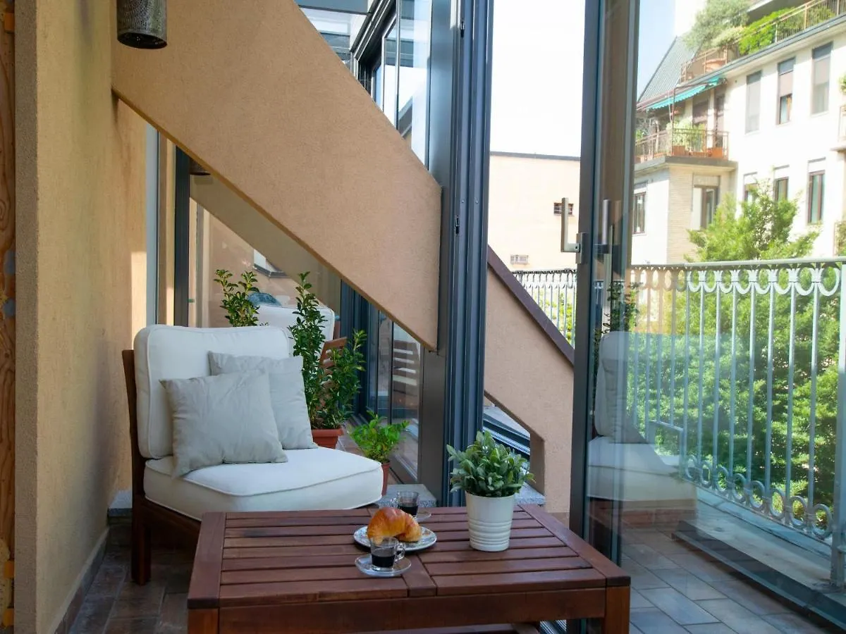 The Best Rent - Attic With Terrace In Milan Downtown Apartment 0*,
