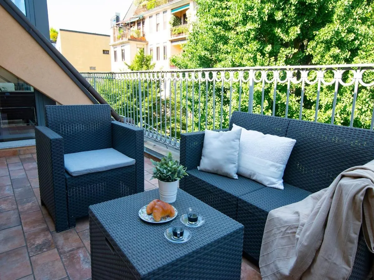 The Best Rent - Attic With Terrace In Milan Downtown Apartment Italy