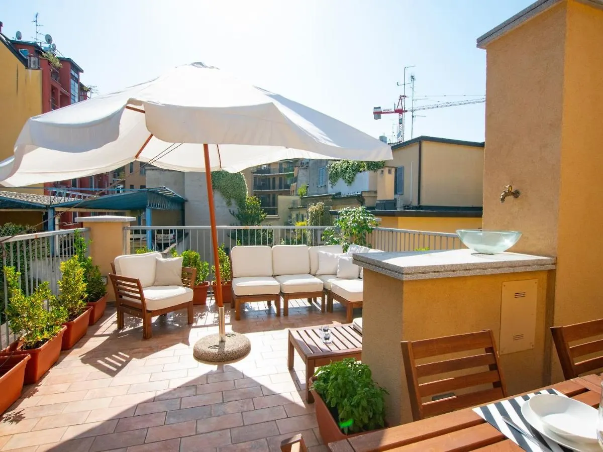 The Best Rent - Attic With Terrace In Milan Downtown Apartment 0*,