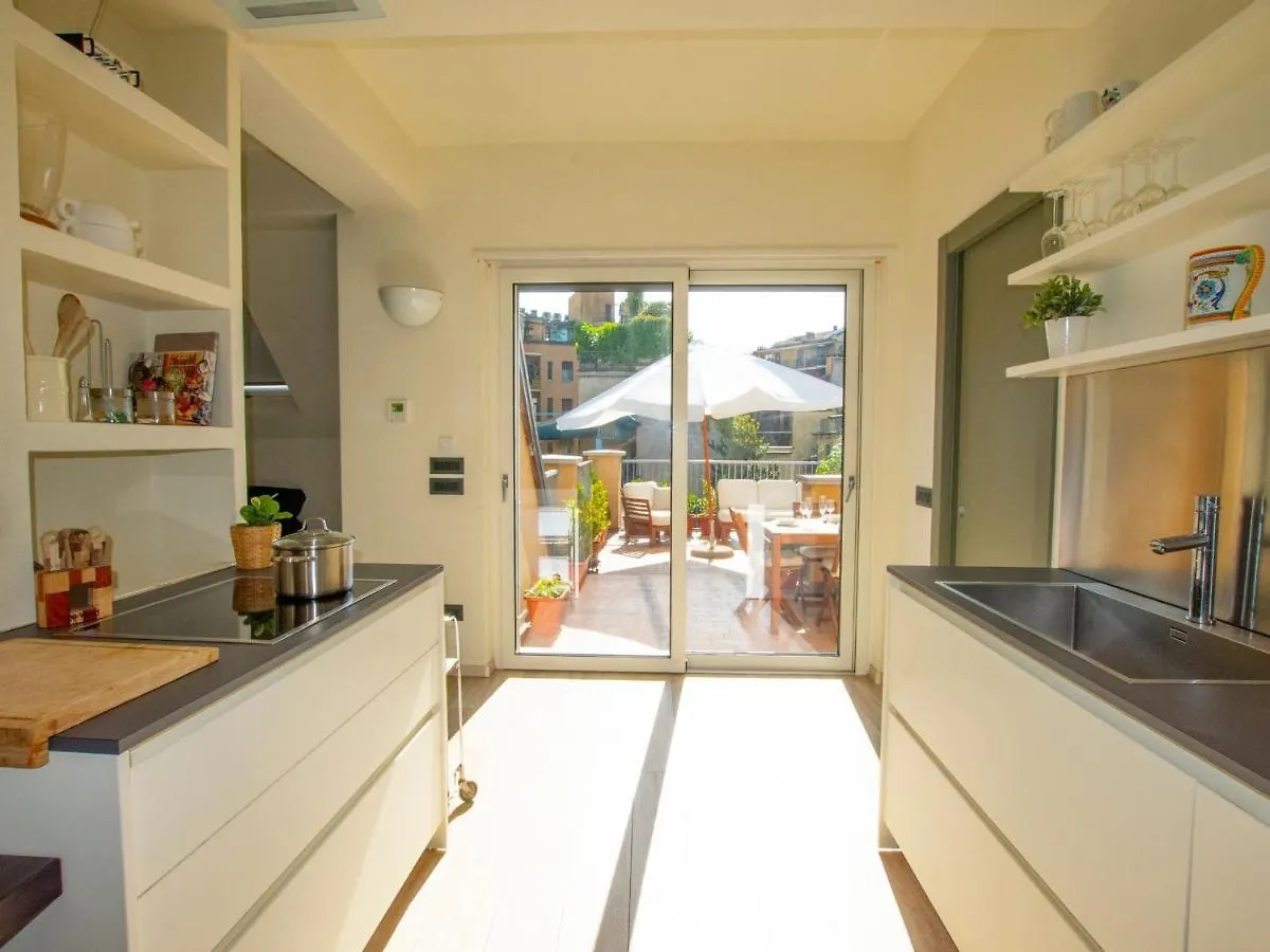 The Best Rent - Attic With Terrace In Milan Downtown Apartment