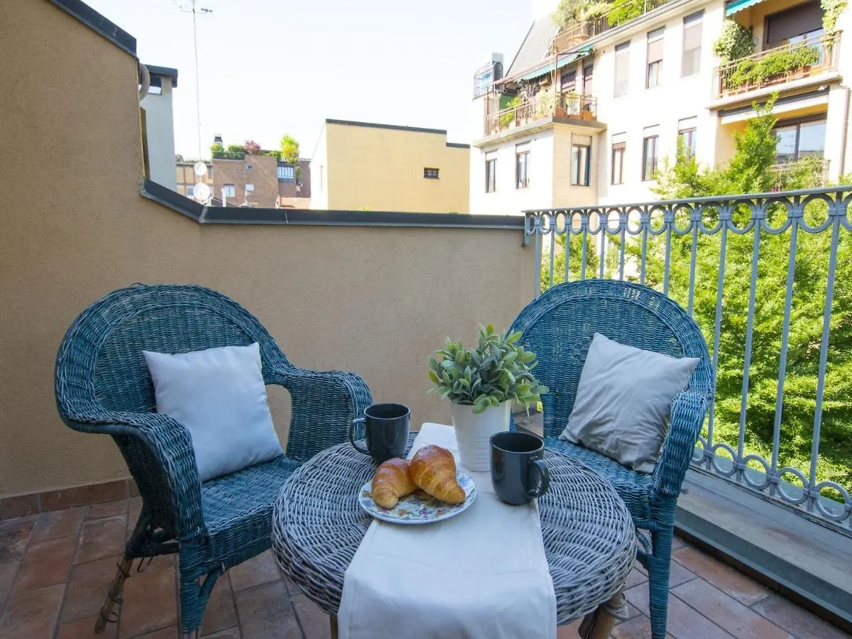 The Best Rent - Attic With Terrace In Milan Downtown Apartment